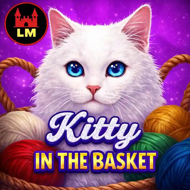 Kitty in the Basket